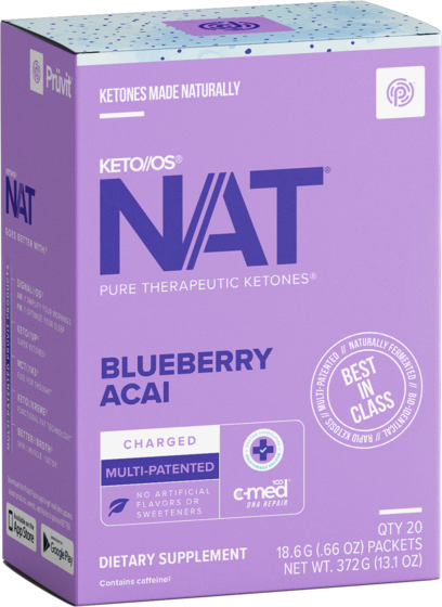 KETO//OS NAT Blueberry Acai box