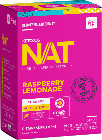 KETO//OS NAT Raspberry Lemonade box